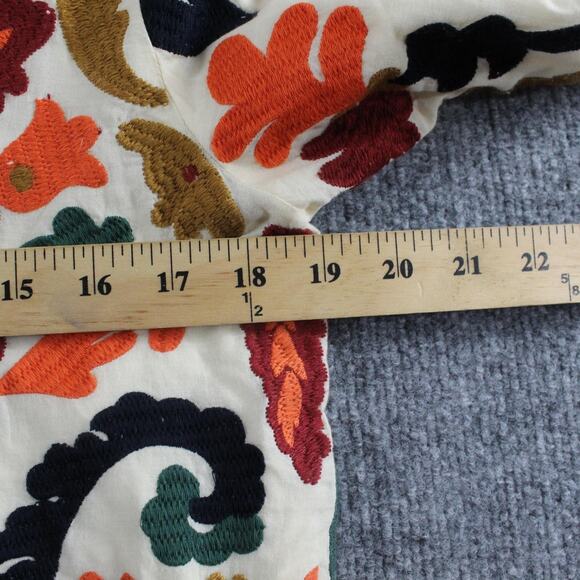 Maison Hotel Jacket Womens XS Kalpana Tutti Frutti Embroidered Boho Chic Paisley - Picture 13 of 14